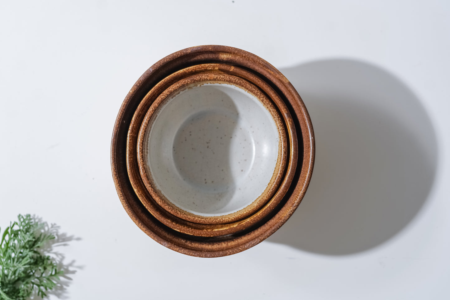 Vintage McCoy Nested Bowls - Set of Three