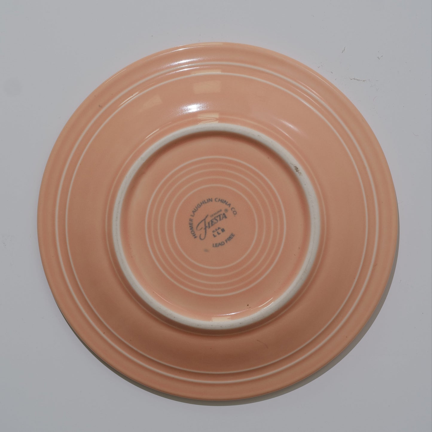 Vintage Fiesta Apricot Plates