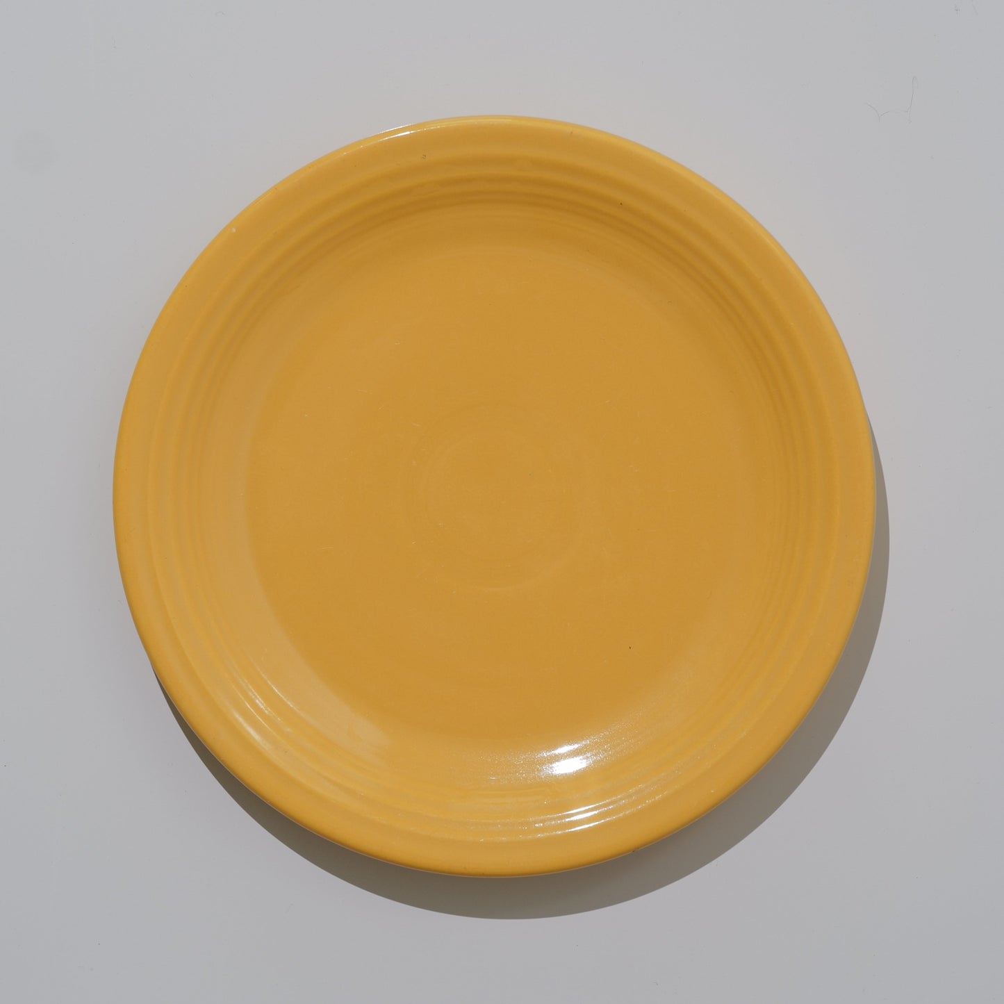 Vintage Fiesta Yellow Saucer Plates