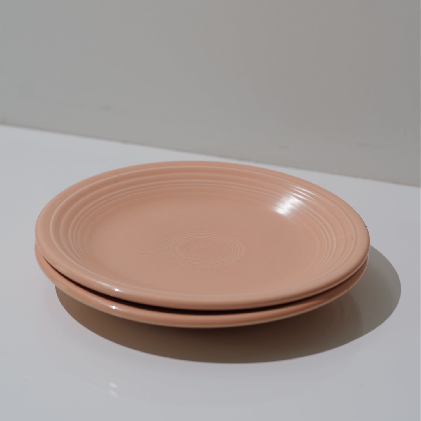 Vintage Fiesta Apricot Plates