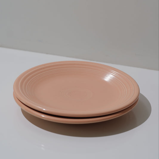 Vintage Fiesta Apricot Plates