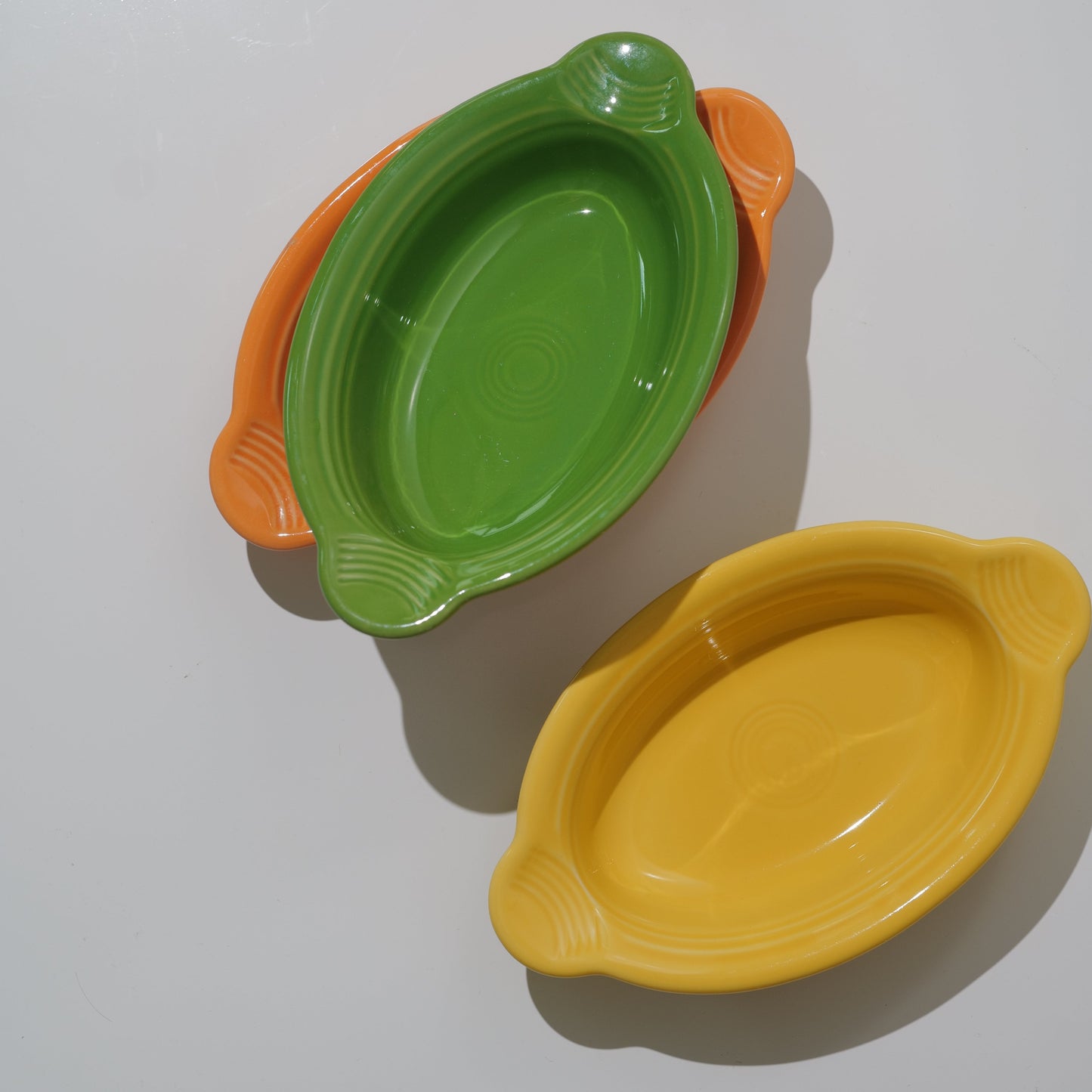 Retro Fiesta Individual Casserole Dish