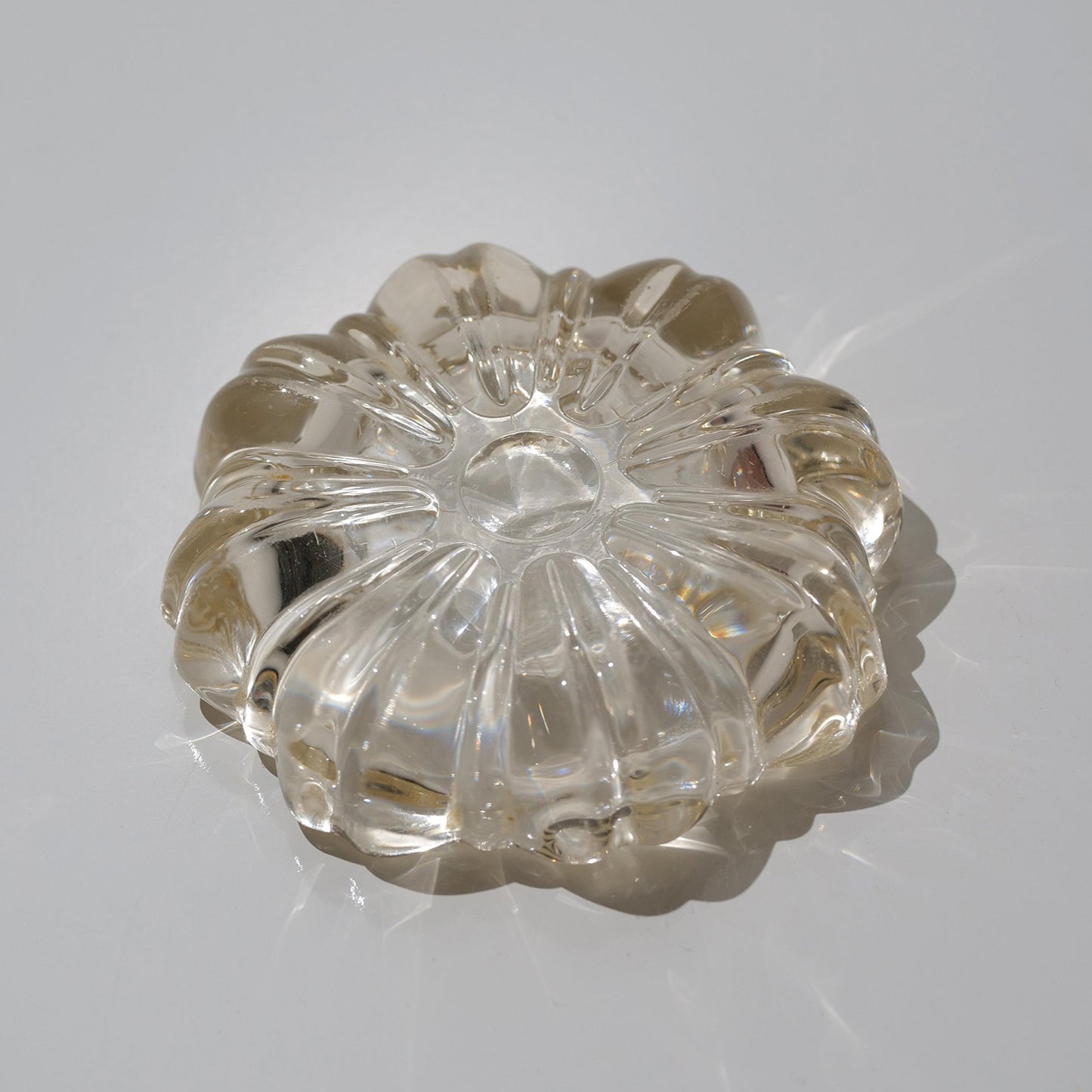 Midcentury Glass Ashtray or Trinket Holder