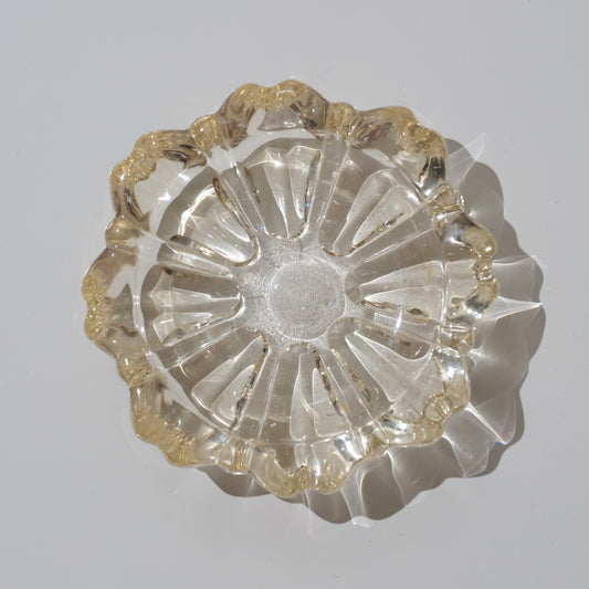 Midcentury Glass Ashtray or Trinket Holder