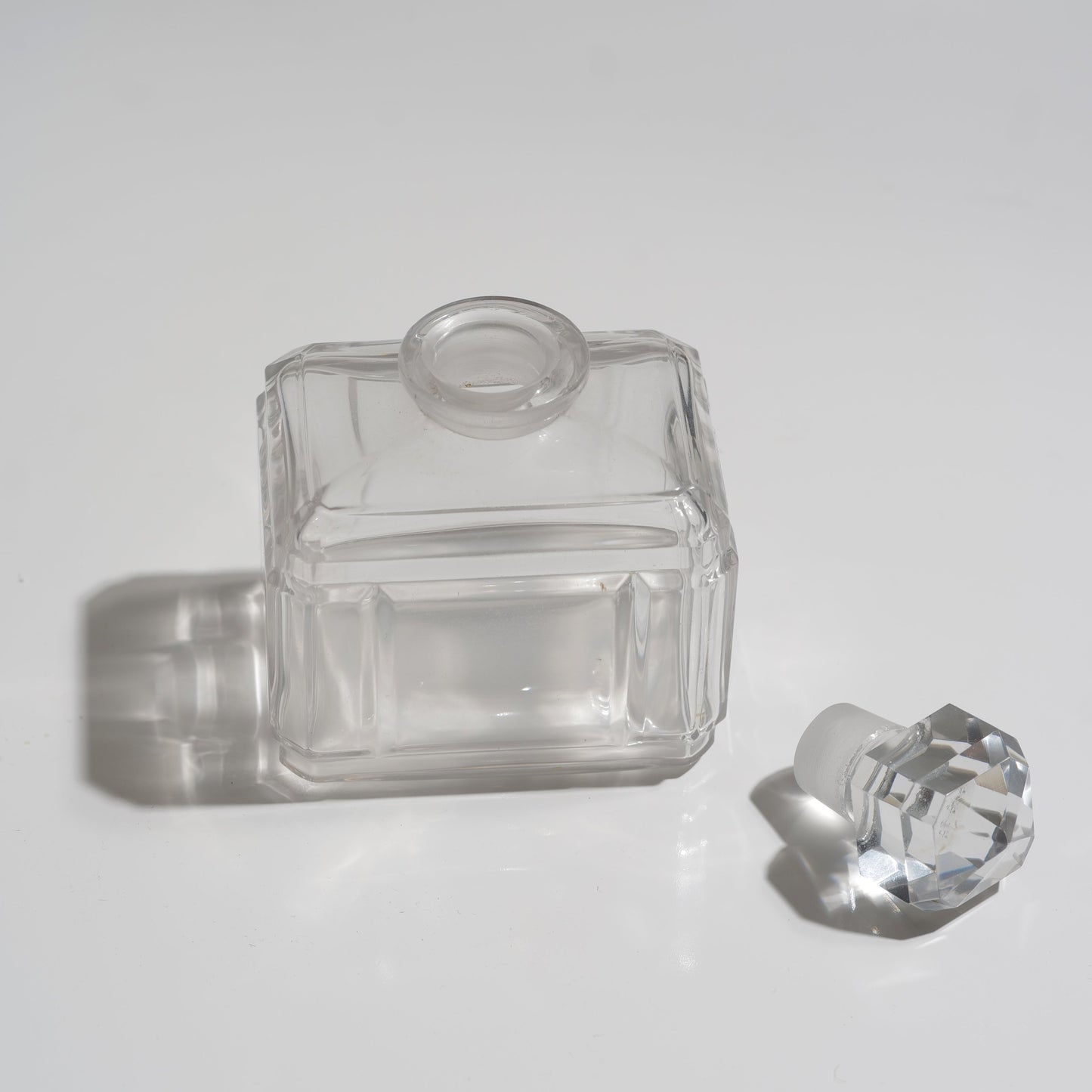 Vintage Crystal Baccarat Perfume Bottle