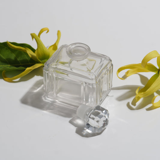 Vintage Crystal Baccarat Perfume Bottle