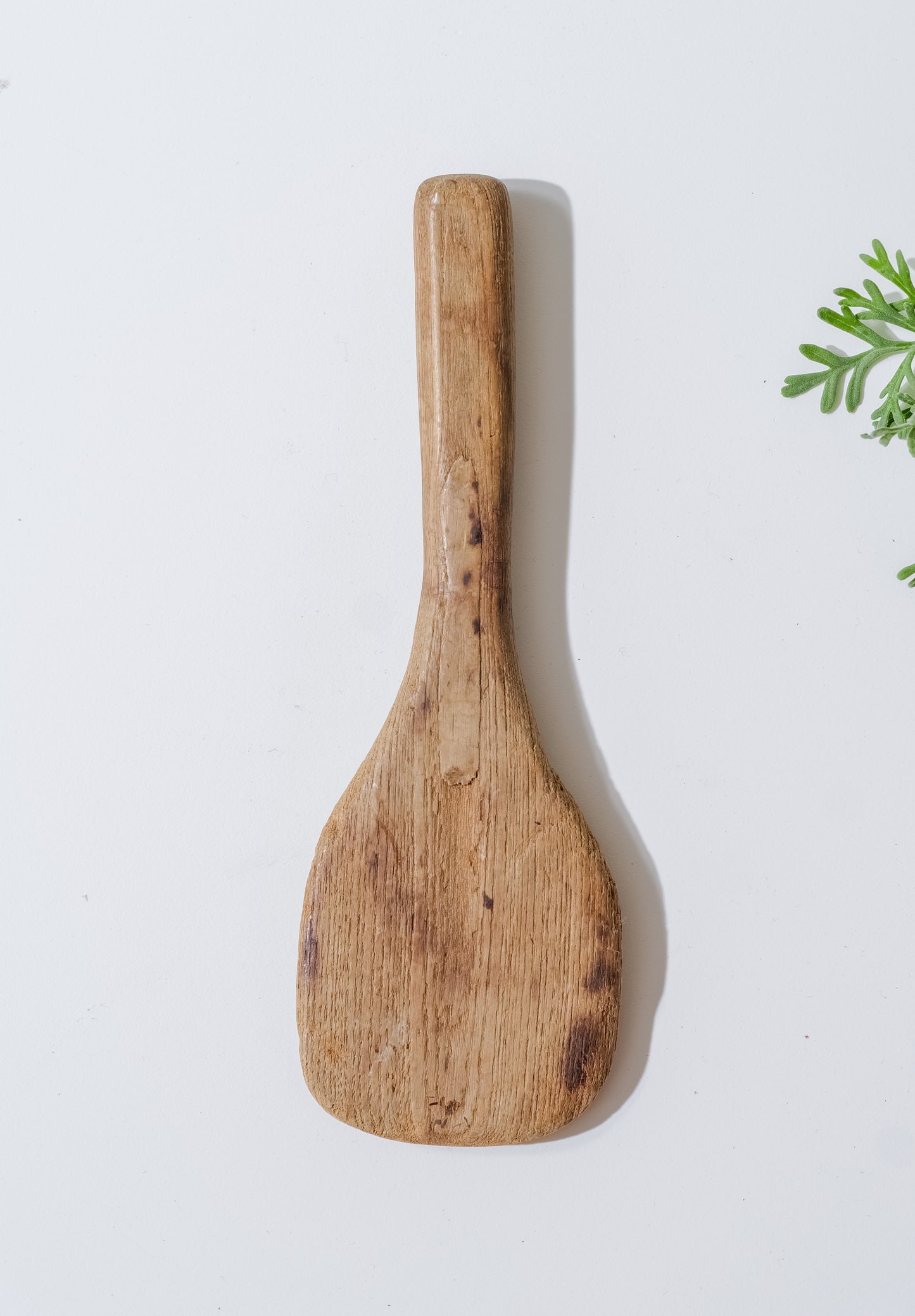 Small Primitive Carved Butter Spoon