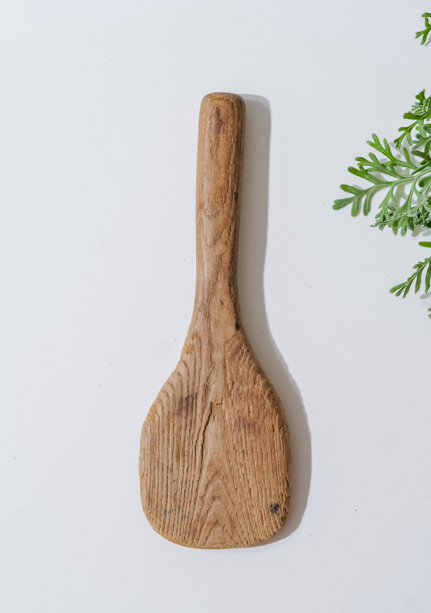 Small Primitive Carved Butter Spoon