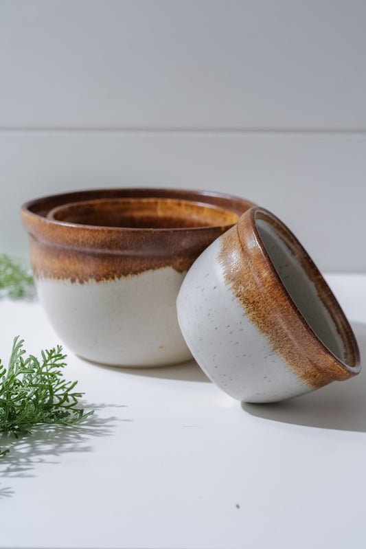 Vintage McCoy Nested Bowls - Set of Three