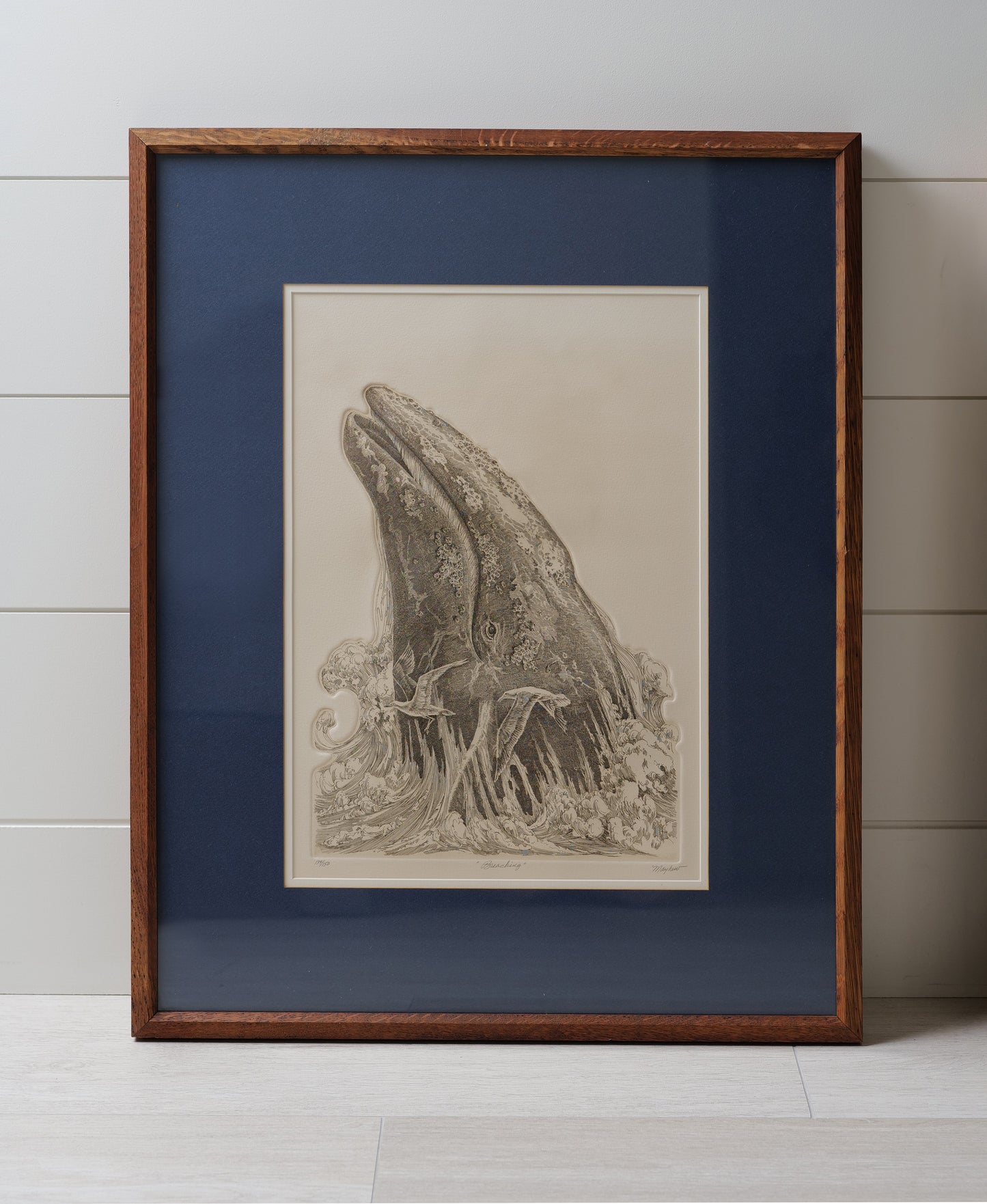 "Breaching" Artwork by J.D. Mayhew - Numbered & Signed