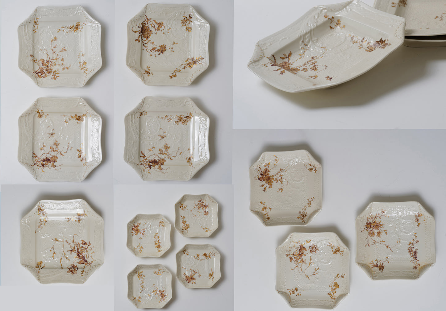 Collection of Antique 1879 Haviland & Co. Limoges France Dishware