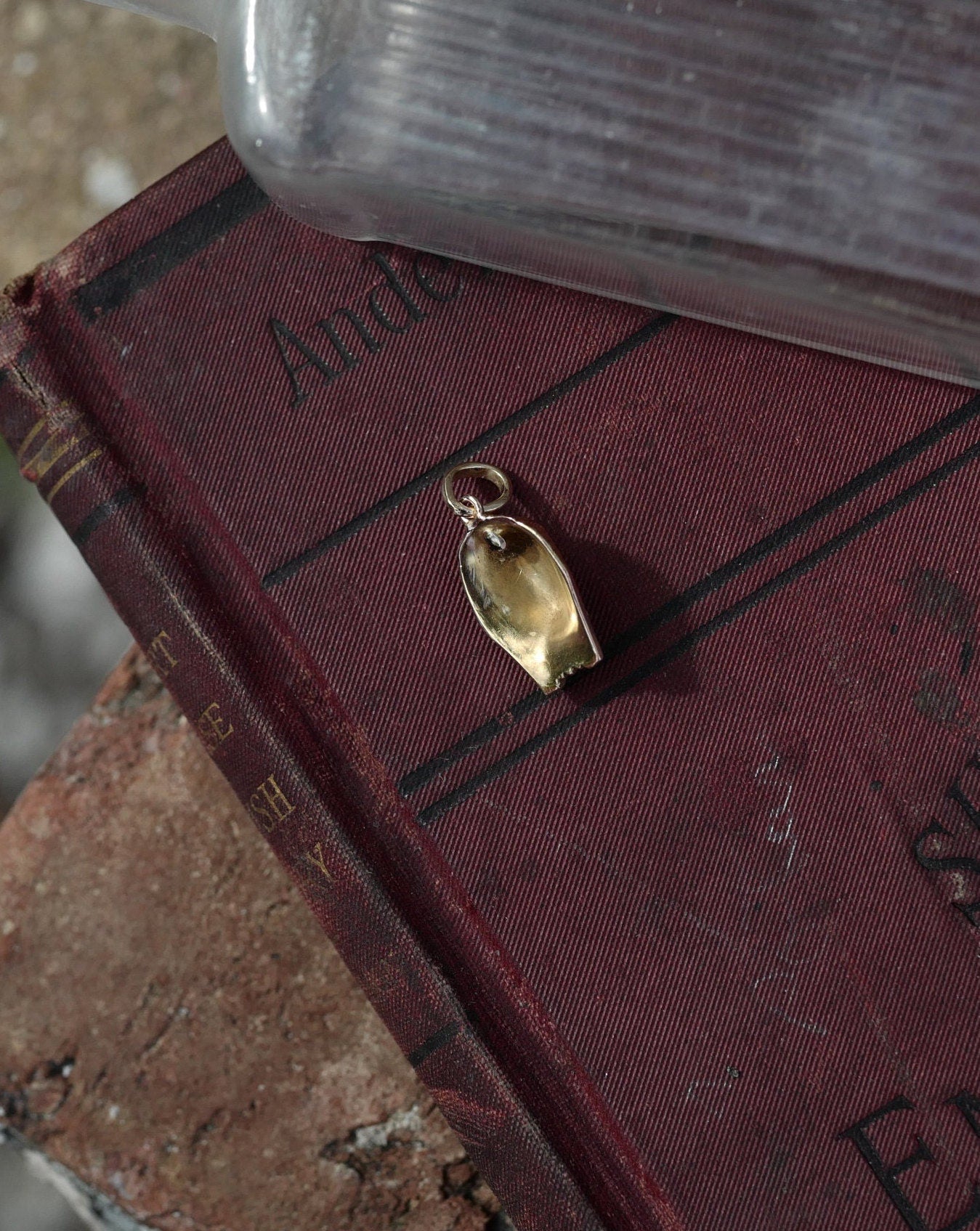 King Tut Charm - Vintage 18k