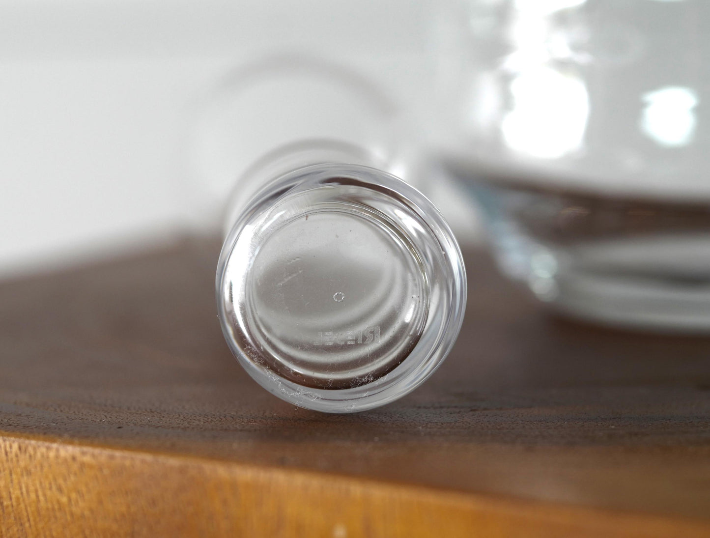 Reidel Swirl Crystal Decanter and Glassware set circa 1980s